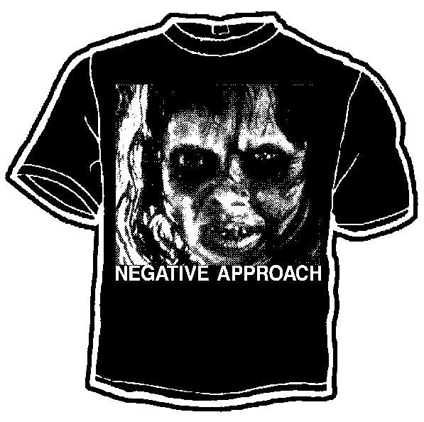 Negative Approach Sticker NEGATIVE APPROACH LINDA shirt – pnv distribution