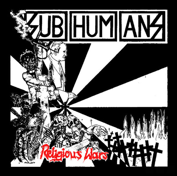 SUBHUMANS RELIGIOUS sticker – pnv distribution