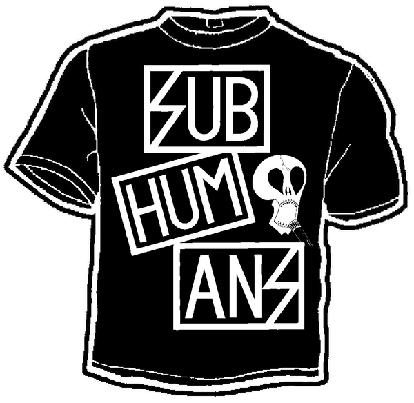 SUBHUMANS LOGO shirt – pnv distribution